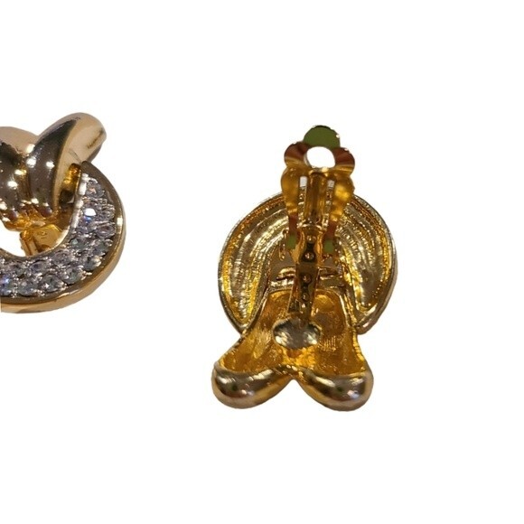 Vintage Door Knocker Clip-on Earrings - Picture 3 of 5